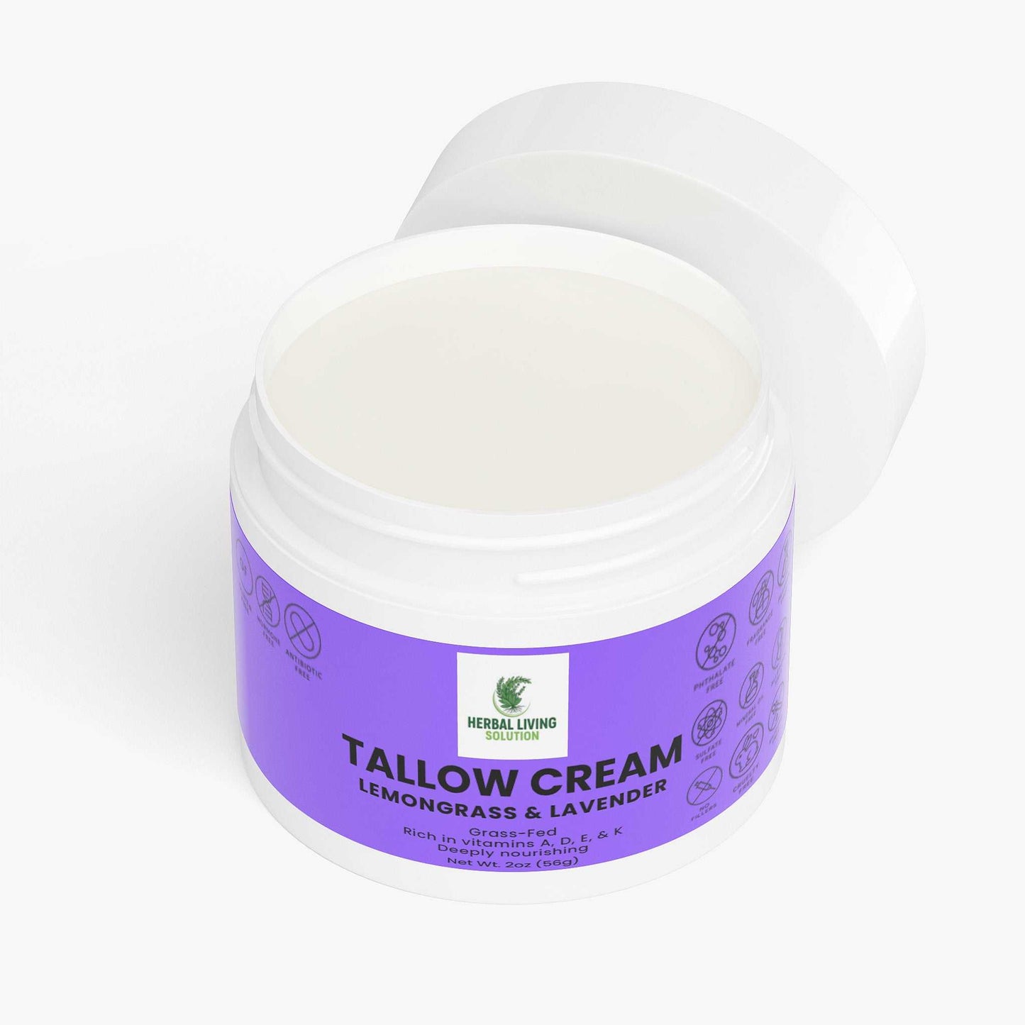 Tallow Cream Lemongrass & Lavender